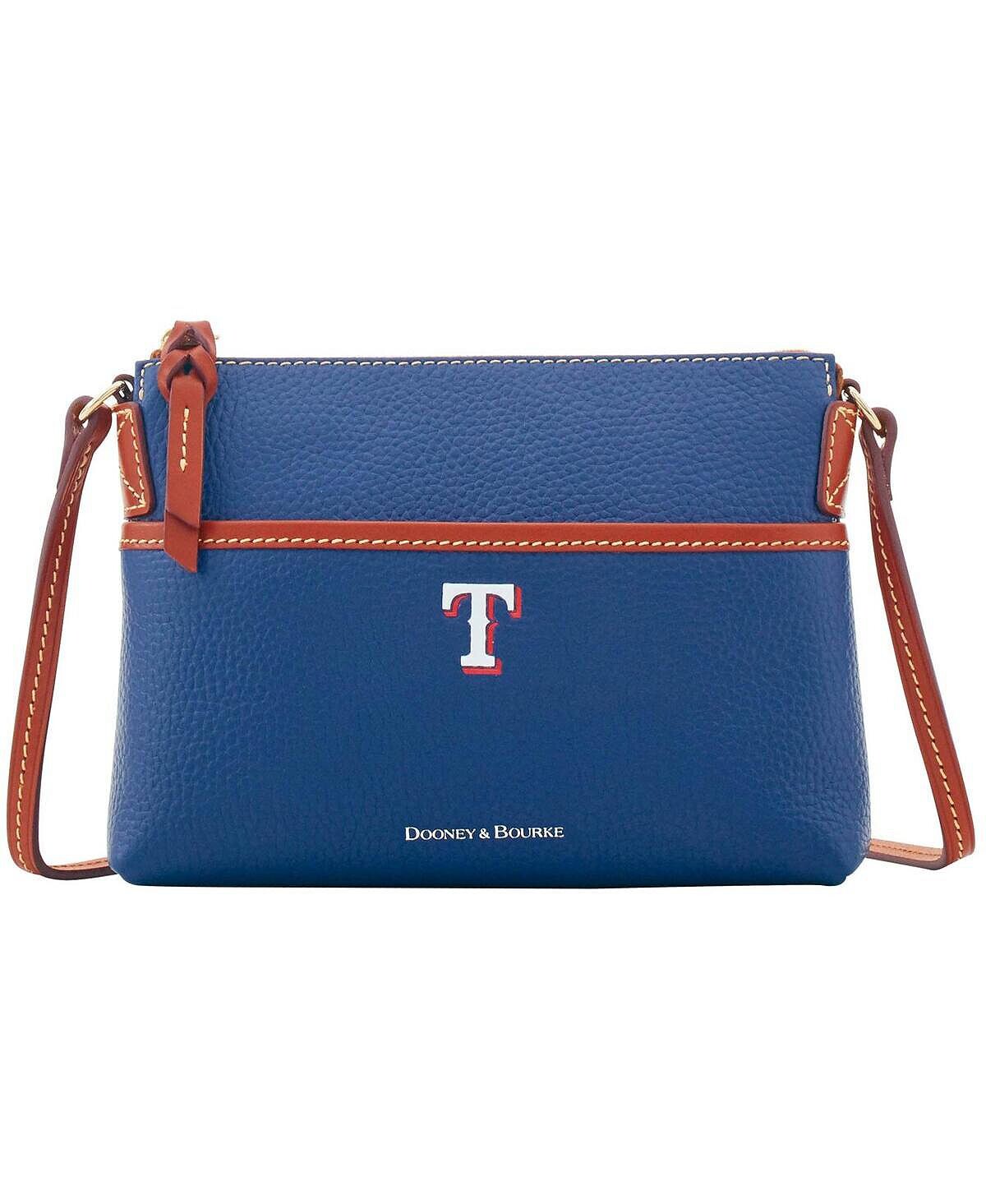 

Женская сумка через плечо Texas Rangers Pebble Ginger Dooney & Bourke, синий