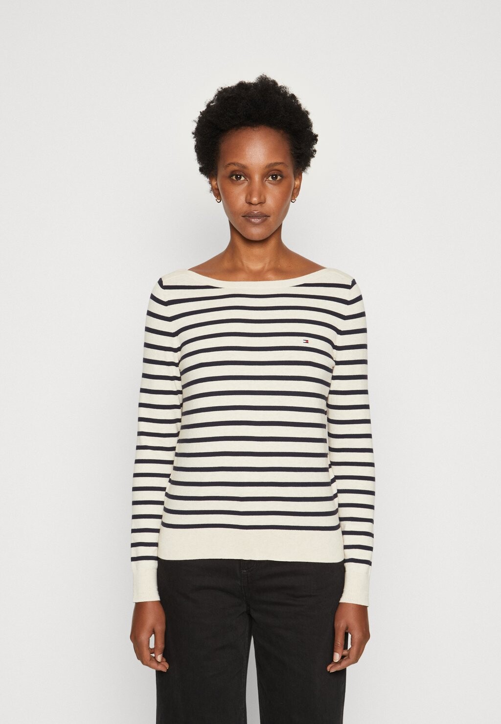 

Свитшот Tommy Hilfiger СВИТЕР STITCH BOAT, цвет calico/desert sky