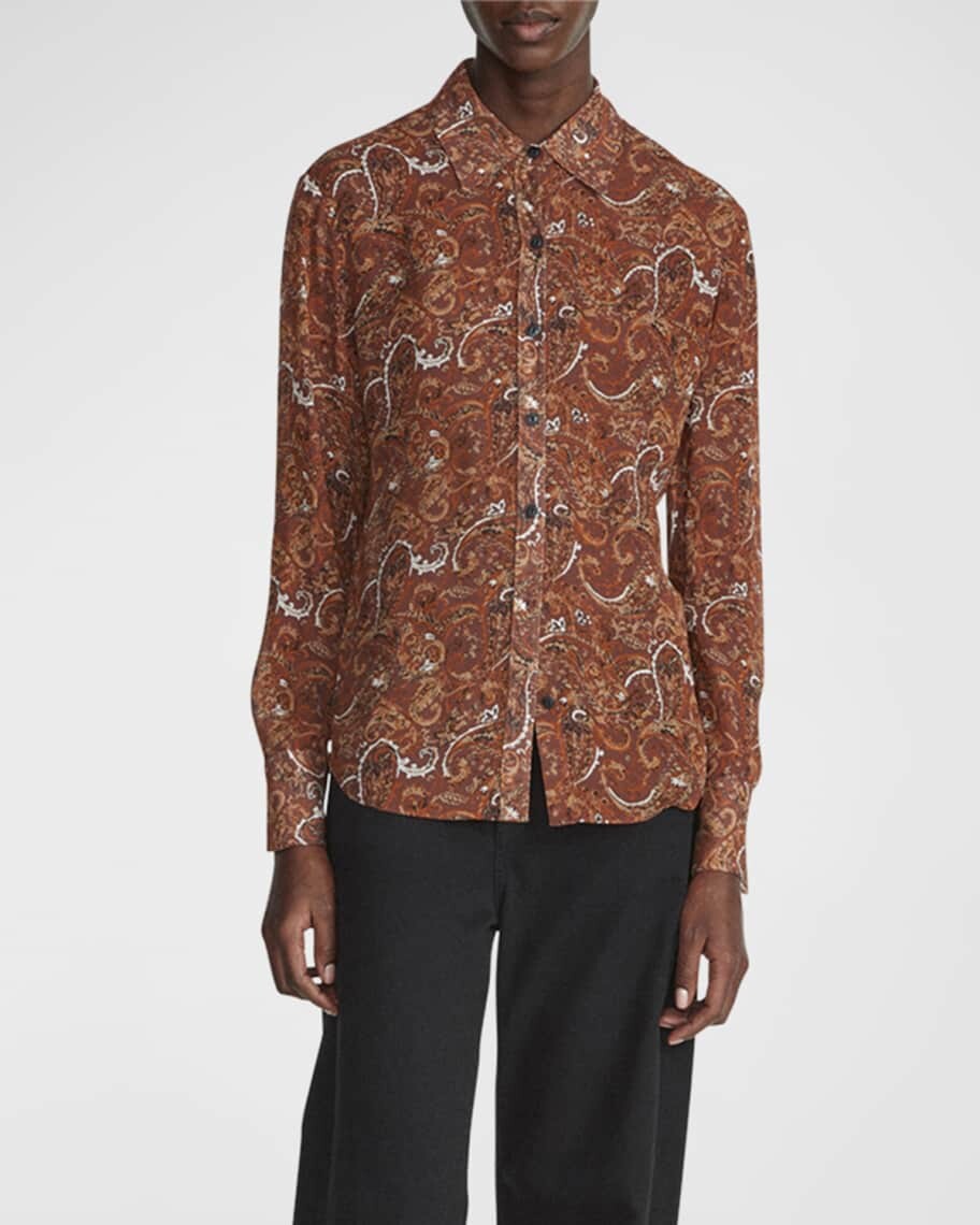 

Классический топ Antonia Paisley Rag & Bone