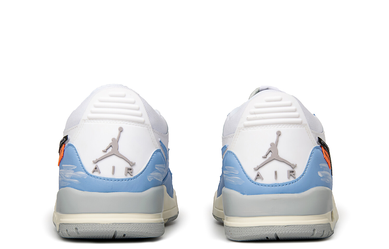 

Кроссовки Jordan Legacy 312 Vintage Basketball Shoes Men Low-top Blue/Orange, голубой, Синий, Кроссовки Jordan Legacy 312 Vintage Basketball Shoes Men Low-top Blue/Orange, голубой