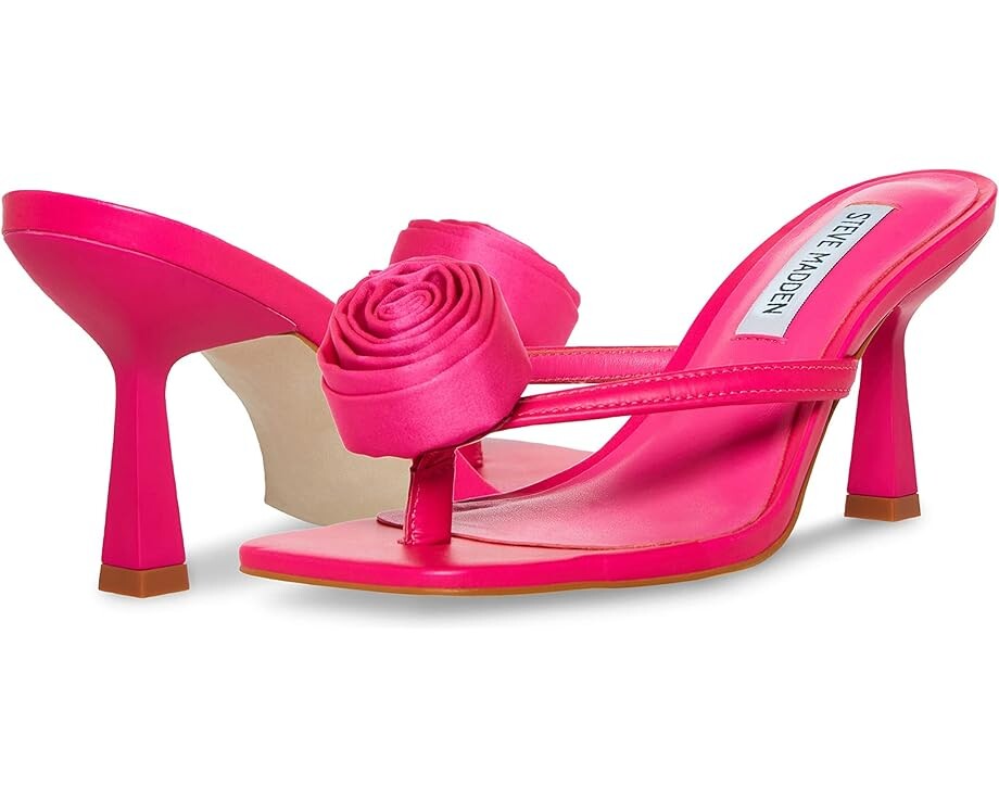 

Туфли Steve Madden Jannie Heeled Sandal, цвет Hot Pink