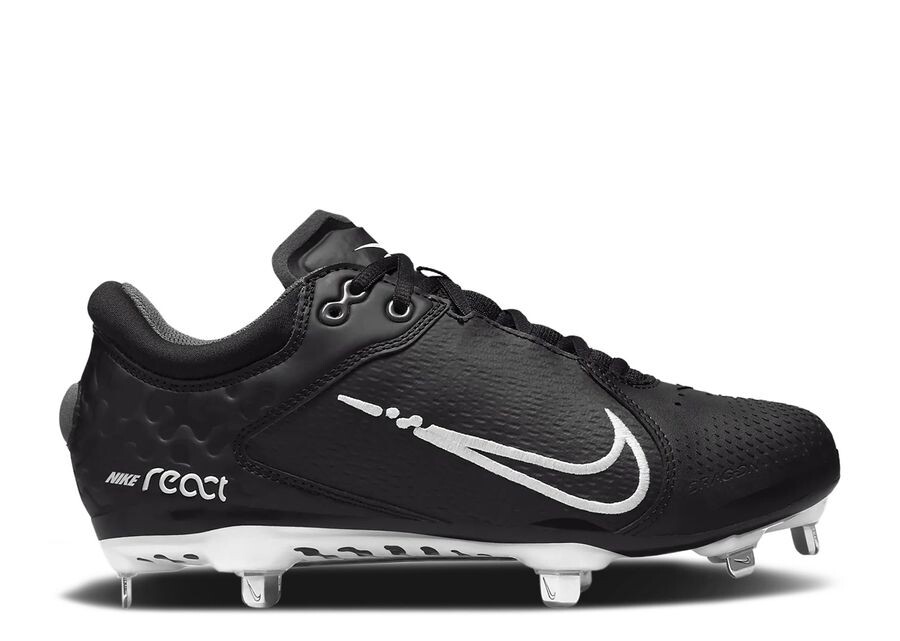 

Кроссовки Nike Wmns Hyperdiamond 4 Elite, цвет Black Dark Grey