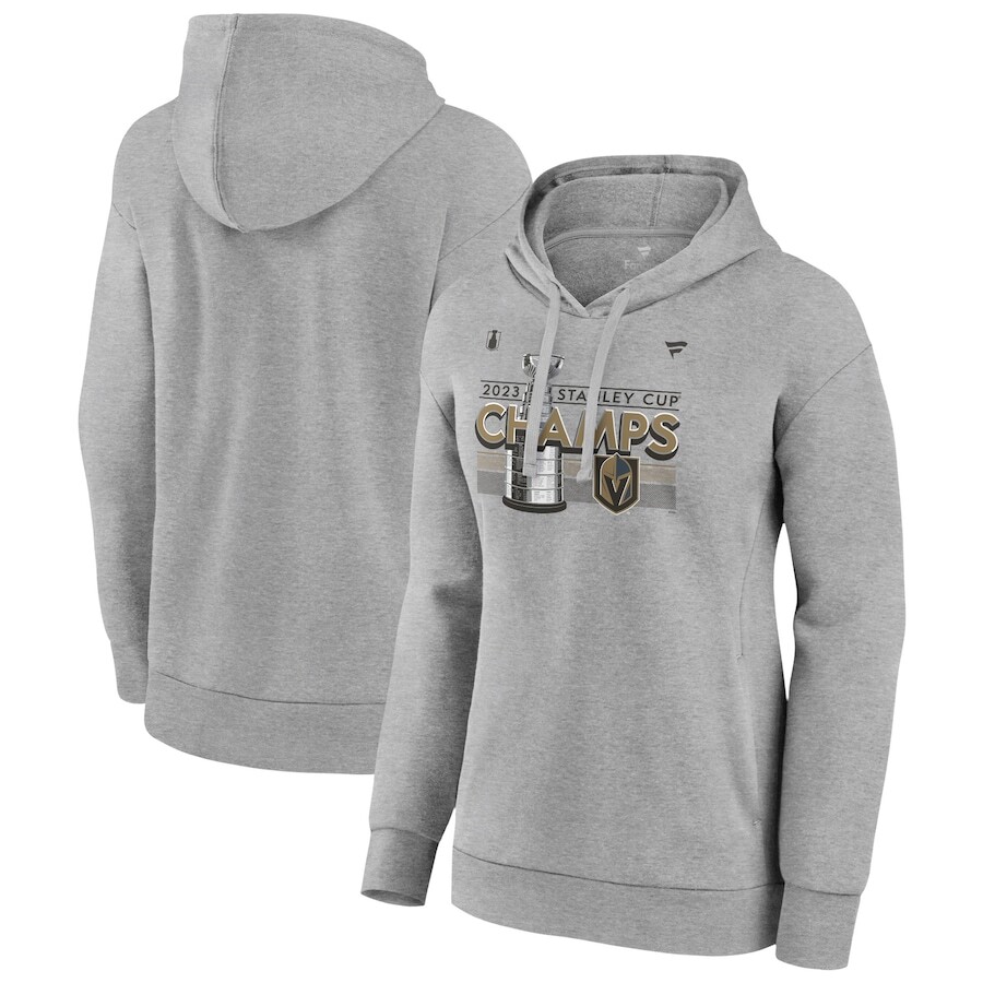 

Пуловер с капюшоном Fanatics Branded Vegas Golden Knights, серый