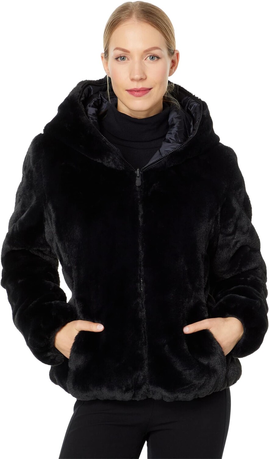 

Куртка Laila - Short Reversible Faux Fur Save the Duck, черный