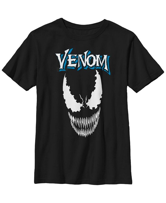 

Детская футболка с логотипом Marvel Venom Face для мальчиков Fifth Sun, черный