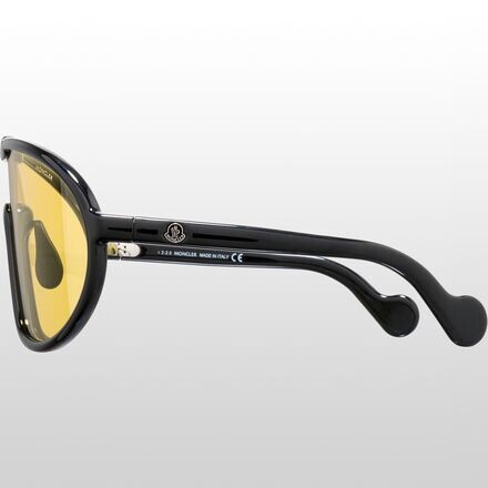 

Солнцезащитные очки Halometer Shield Moncler Grenoble, цвет Shiny Black/Brown