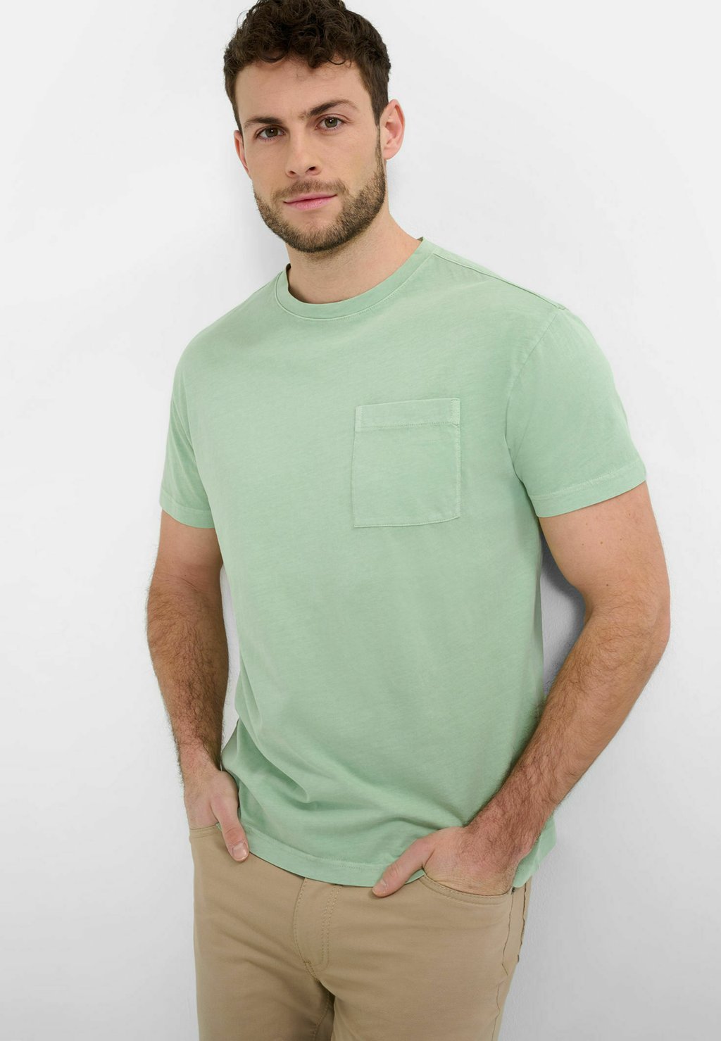 Базовая футболка Style Todd BRAX, цвет fern фото
