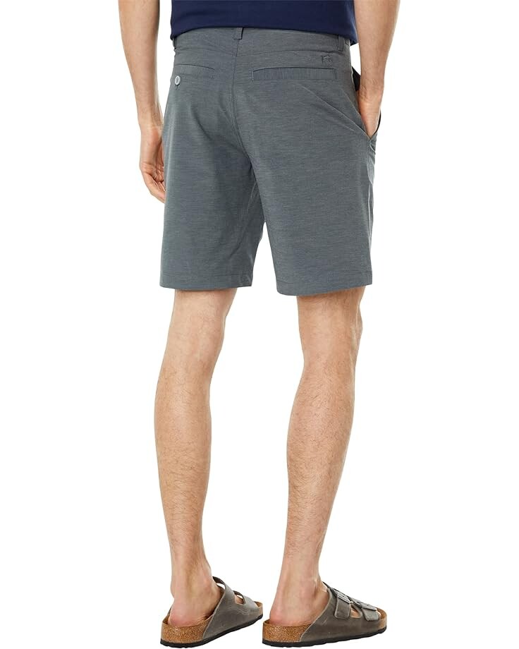 

Шорты Southern Tide Heathered T3 Gulf Performance Shorts, цвет Heather Anchor Grey
