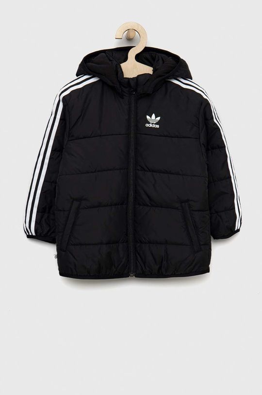 Куртка для мальчика adidas Originals, черный куртка adidas originals essentials fluffy fleece бежевый