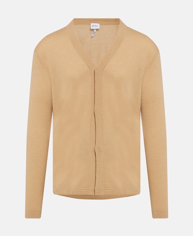 

Кашемировый кардиган FTC Cashmere, цвет Tan