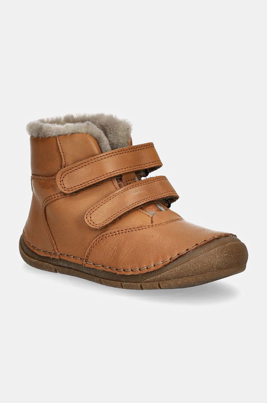 

Froddo зимние кожаные детские туфли PAIX UP WINTER, коричневый