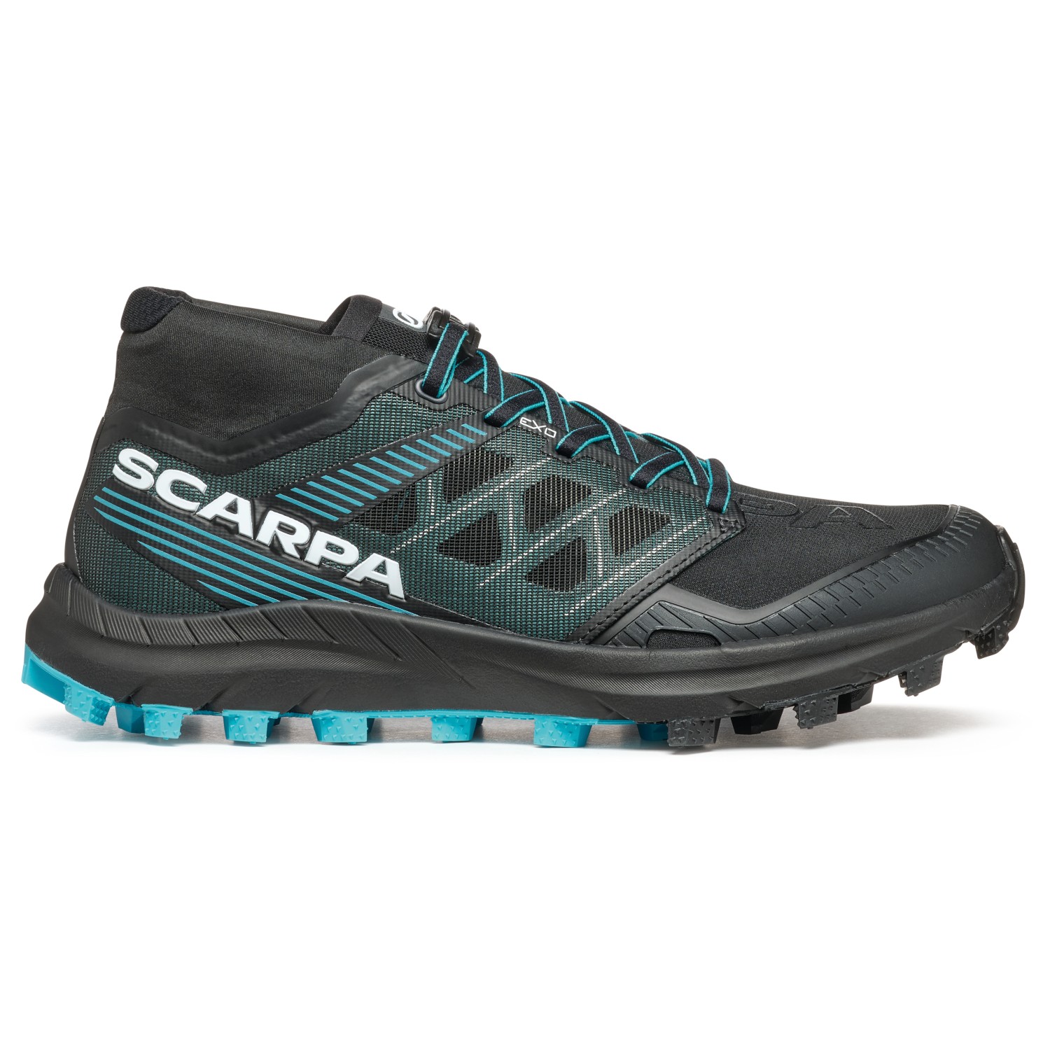 Кроссовки для бега по пересеченной местности Scarpa Women's Spin ST, цвет Black/Azure