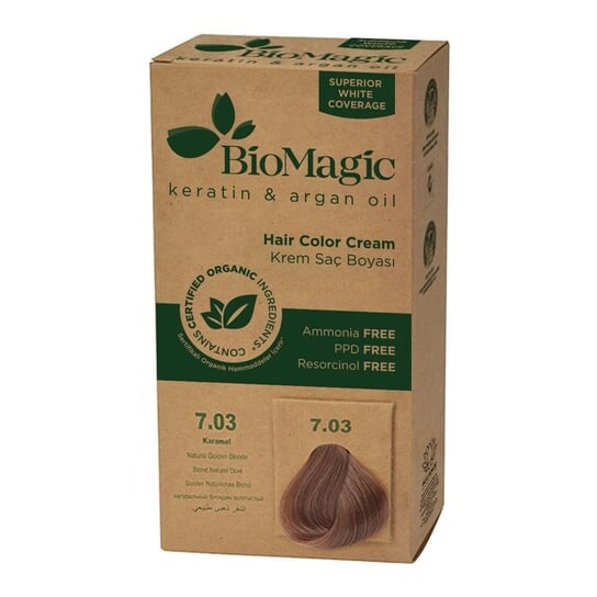 

КРАСКА ДЛЯ ВОЛОС ЗОЛОТОЙ БЛОНД (7/03) 250 г - BIOMAGIC, Biomeda