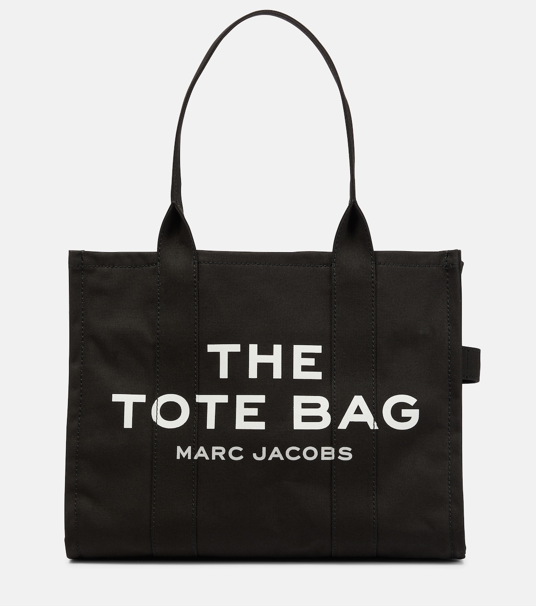 цена Большая холщовая сумка-тоут Marc Jacobs, черный