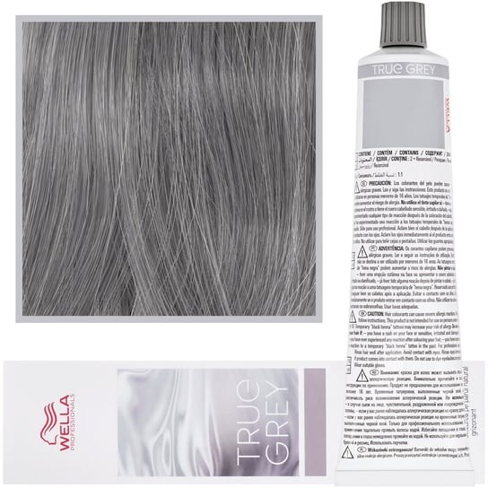 

Краска-окислитель для естественной седины, 60мл Wella True Grey Steel Glow Dark Toner