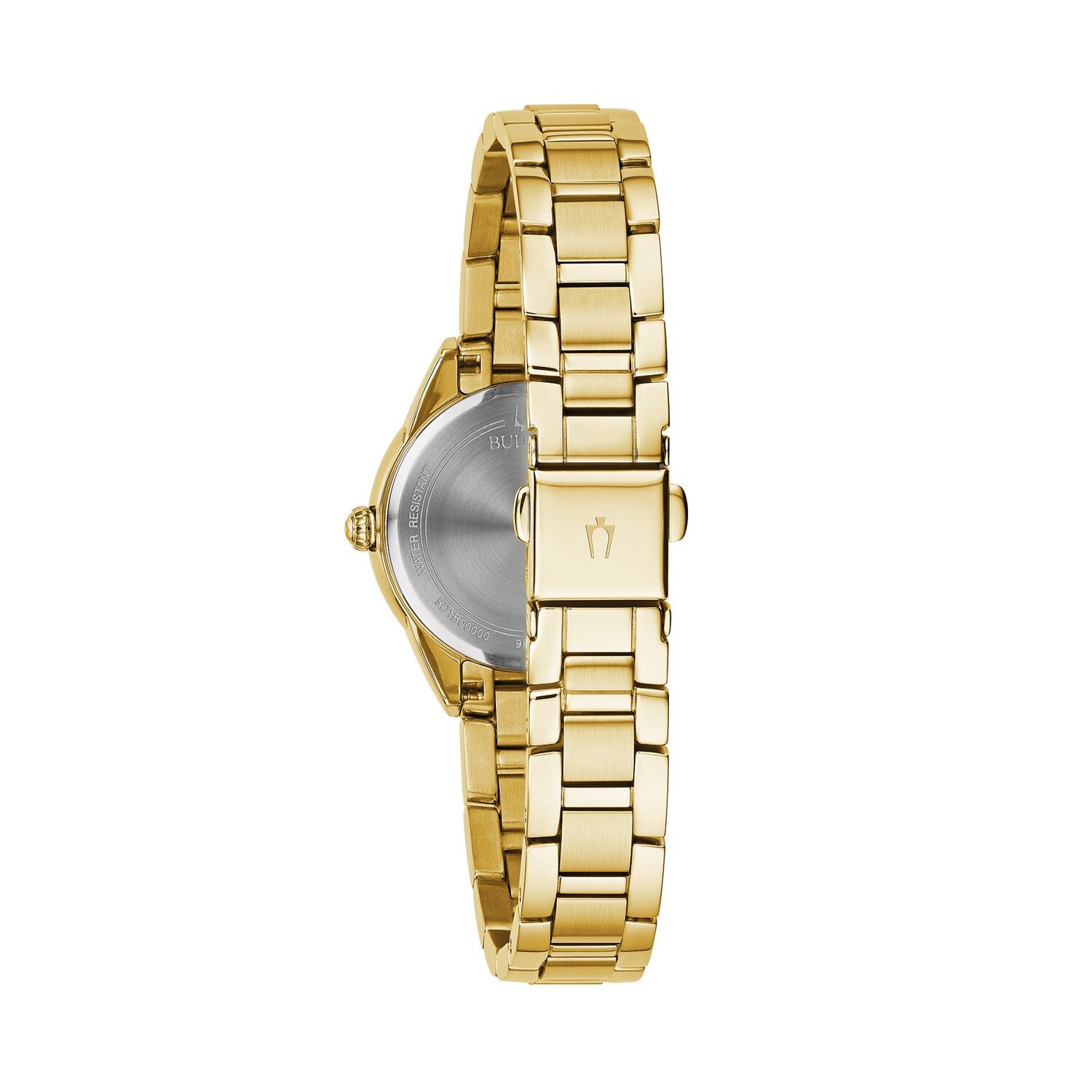 

Женские золотистые часы с бриллиантами - 97P150 Bulova