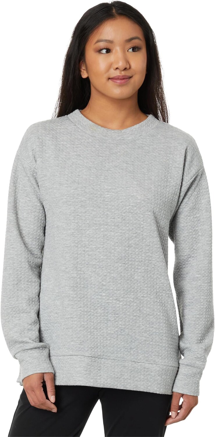 

Стеганый текстурированный круглый вырез Jockey Active, цвет Light Grey Heather