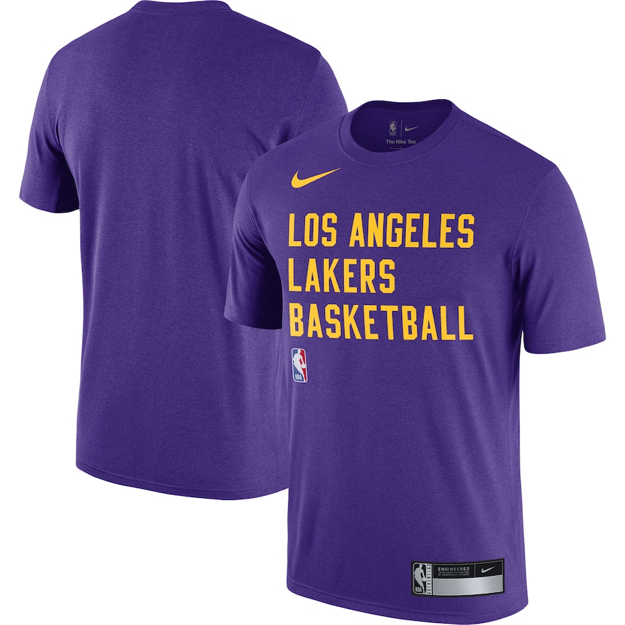 

Футболка с коротким рукавом Nike Los Angeles Lakers, фиолетовый