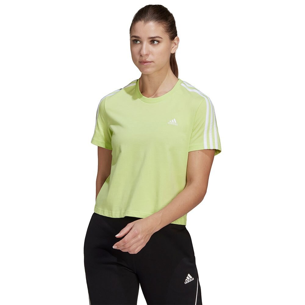 

Футболка adidas 3 Stripes, зеленый