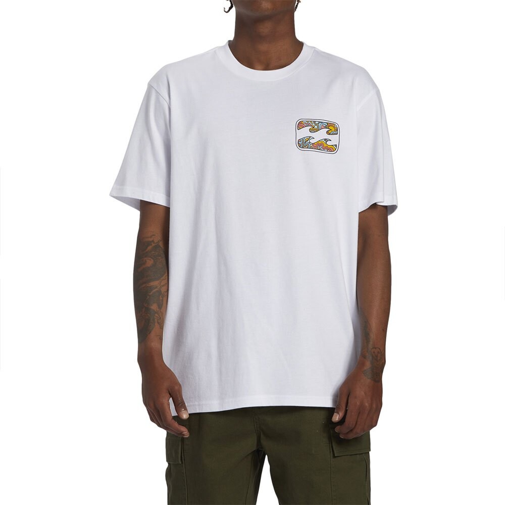 

Футболка с коротким рукавом Billabong Crayon Wave, белый