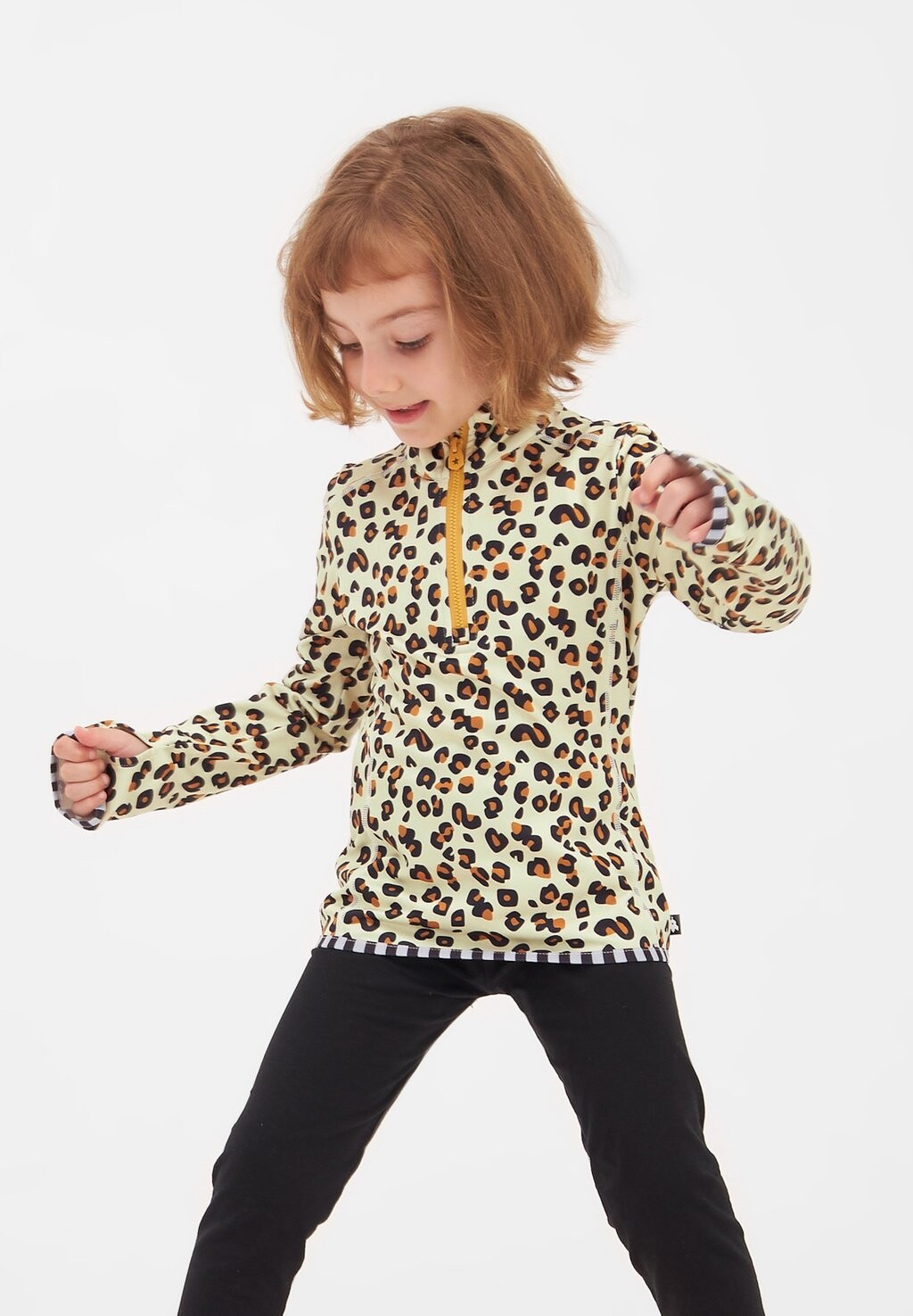 

Футболка с длинным рукавом Cheetahdo WeeDo, цвет leoprint