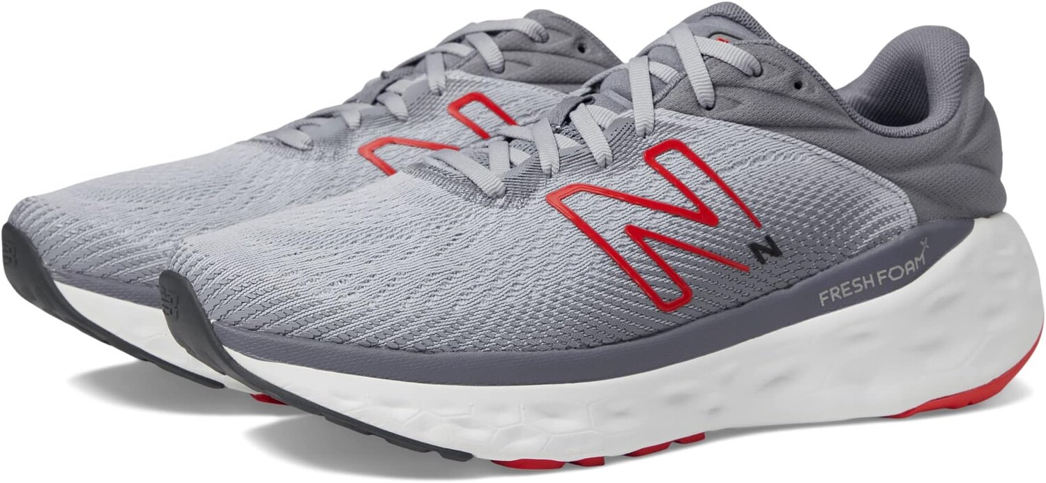 

Кроссовки New Balance Fresh Foam 840v1, цвет Aluminum Grey/True Red