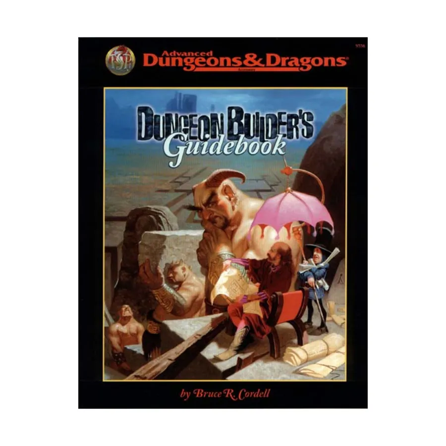 

Dungeon Builder's Guidebook, Advanced Dungeons & Dragons (2nd Edition) - Sourcebooks, мягкая обложка