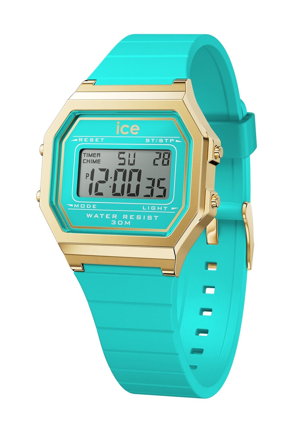 

Цифровые часы RETRO Ice-Watch, цвет blue curacao