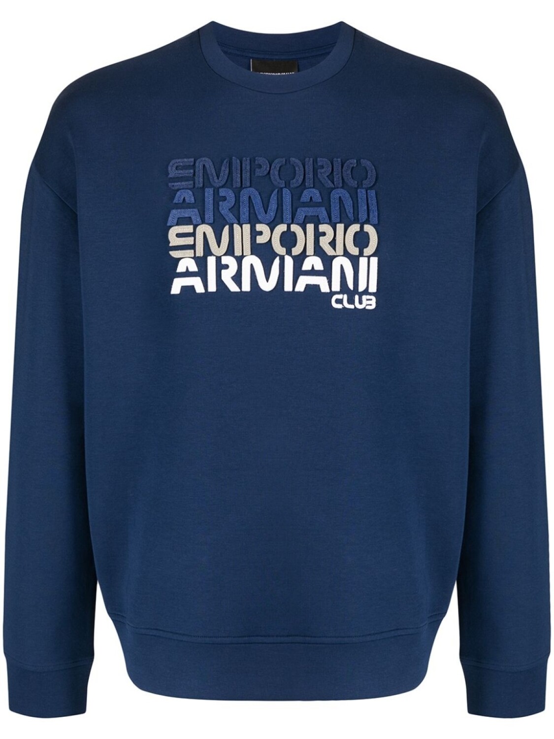 

Толстовка с логотипом Emporio Armani, синий