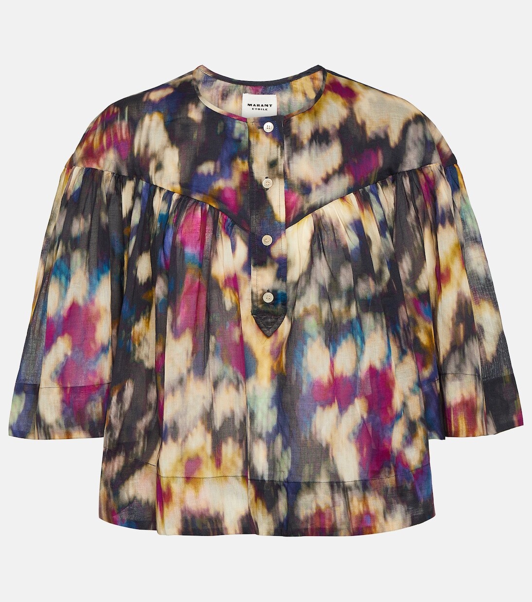 

Блузка miranda из хлопка Marant Etoile, мультиколор