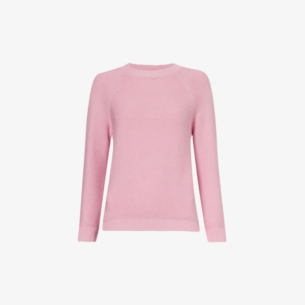 

Джемпер Linz в полоску из хлопка Weekend Max Mara, розовый