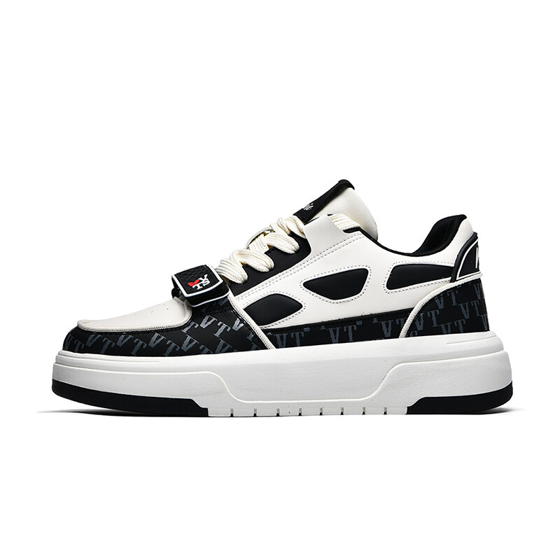 

Кроссовки V-TOXSEIE Skateboarding Shoes Unisex Mid-top Black, черный