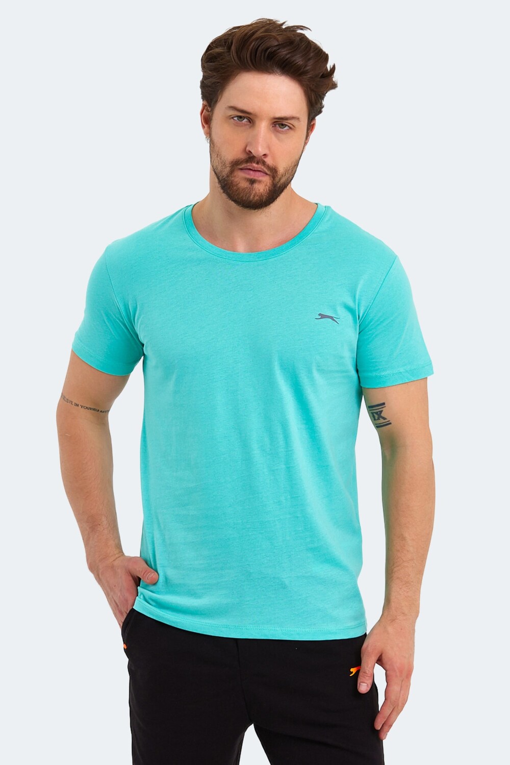 

Мужская футболка Sander Ktn мятная Slazenger, бирюзовый, Зеленый
