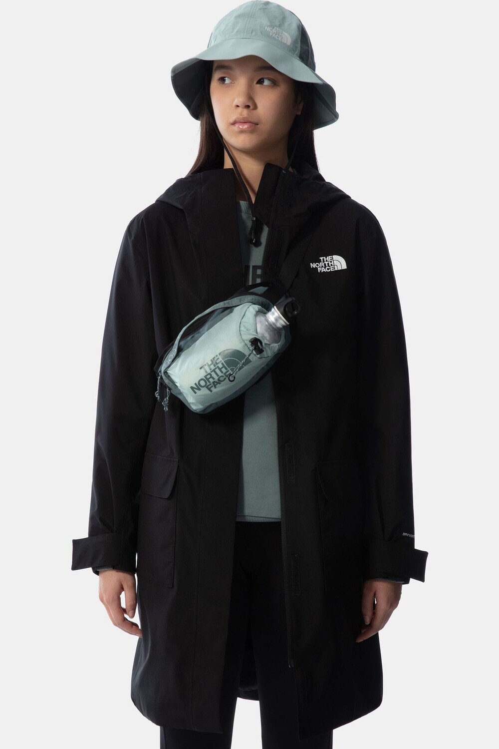 

Плащ-парка Black City Breeze II The North Face, черный