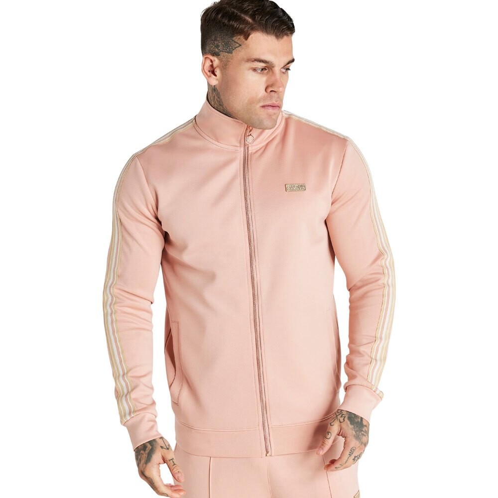 

Куртка Siksilk Funnel Tracksuit, розовый
