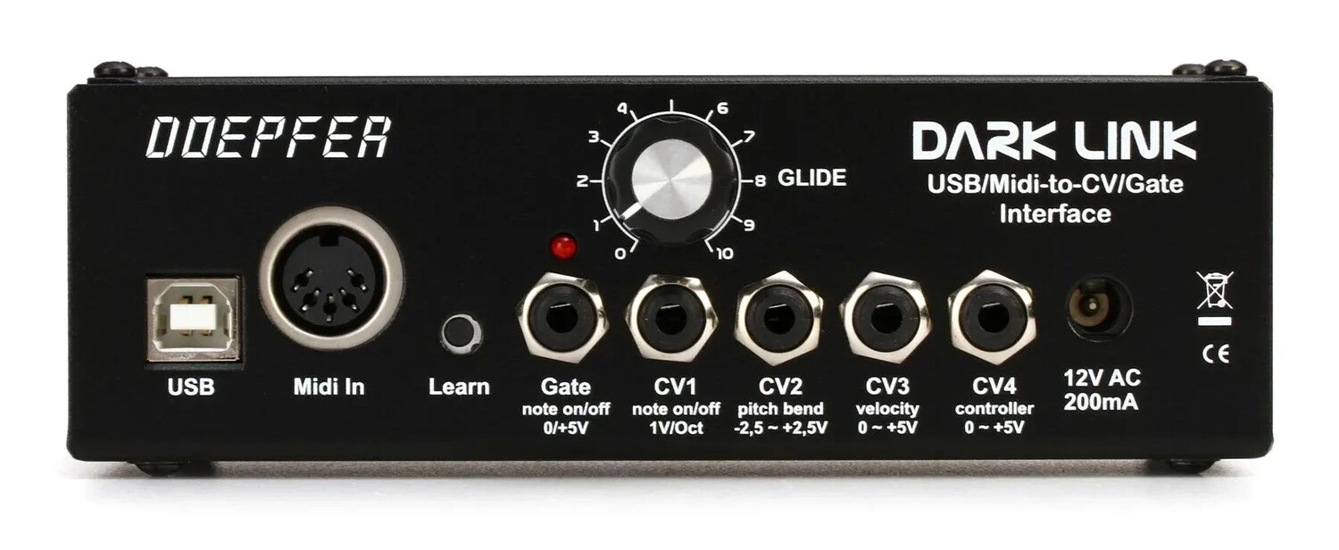 

Интерфейс Doepfer Dark Link USB/MIDI — CV/Gate