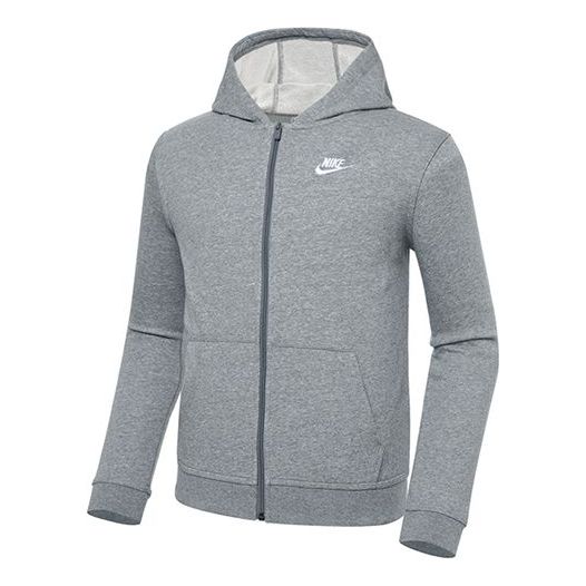 

Толстовка Nike Sportswear Club Logo Hoodie 'Grey', серый