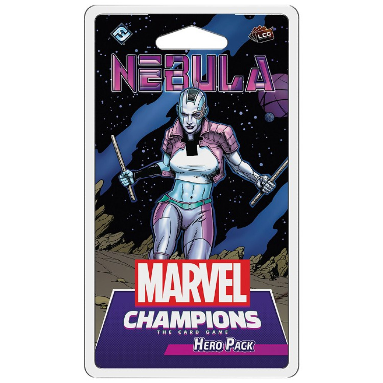

Карточная игра Marvel Champions LCG: Nebula Hero Pack