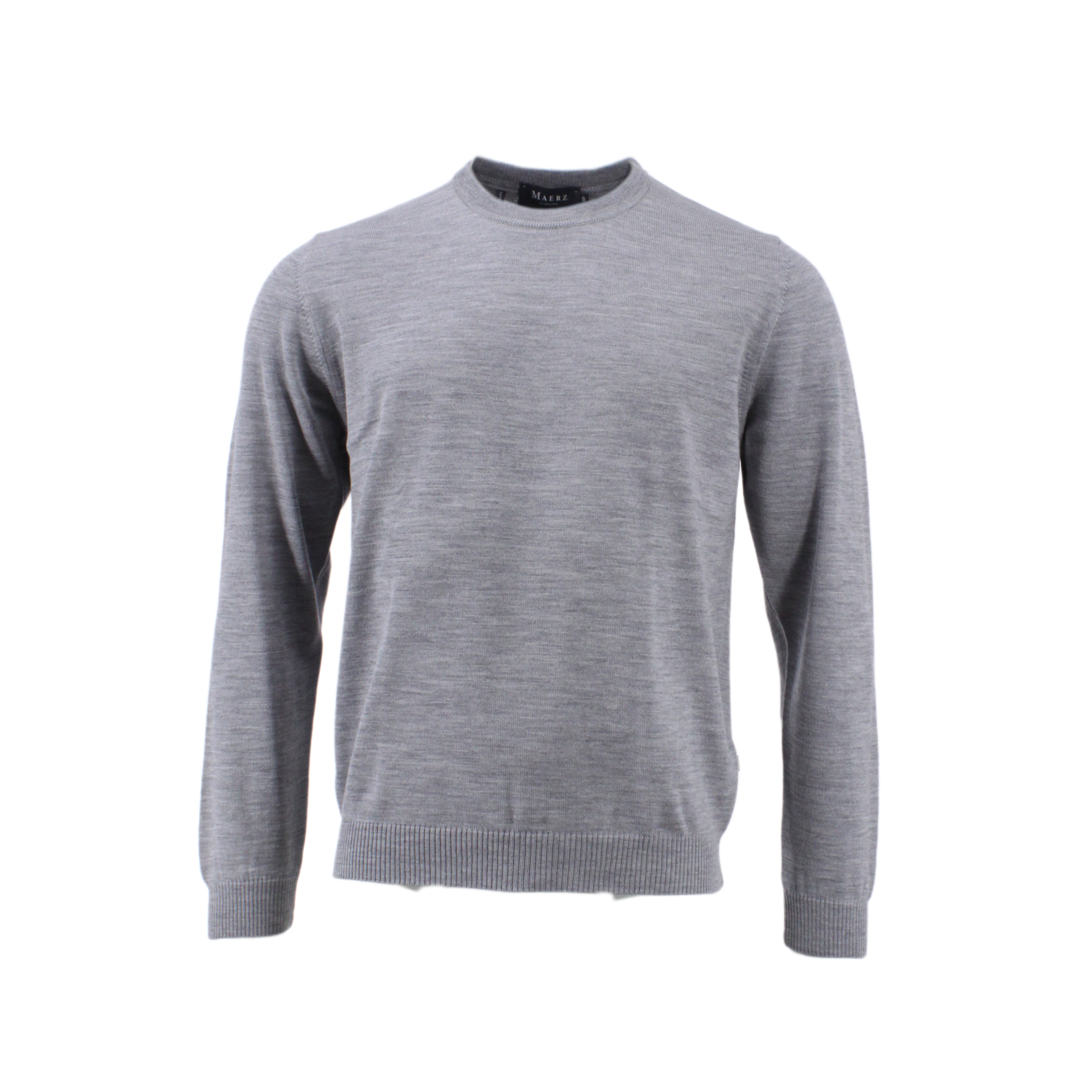 Пуловер März Rundhals Superwash Classic Fit, серый