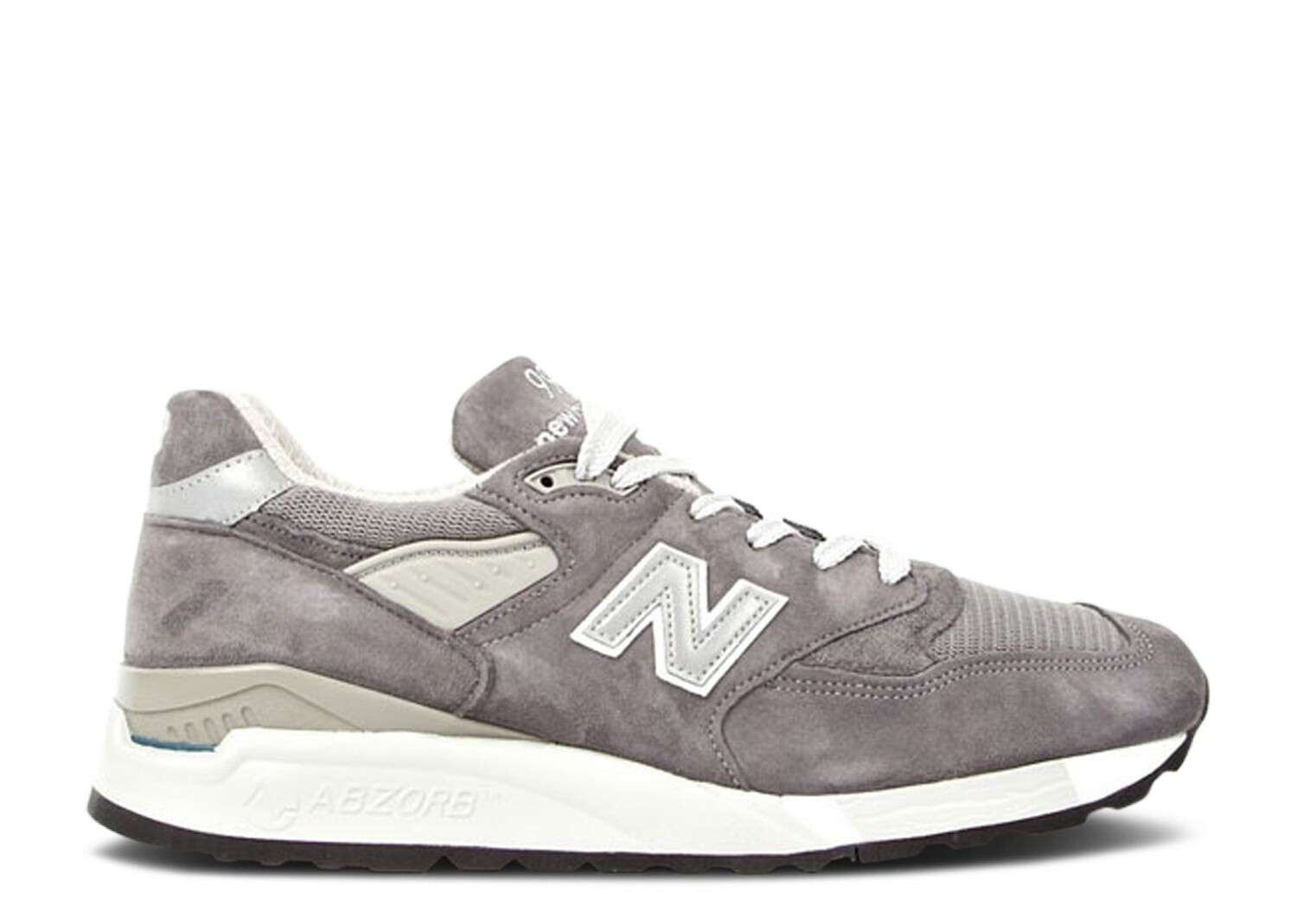 

Кроссовки New Balance 998 Made In Usa 'Medium Grey', серый