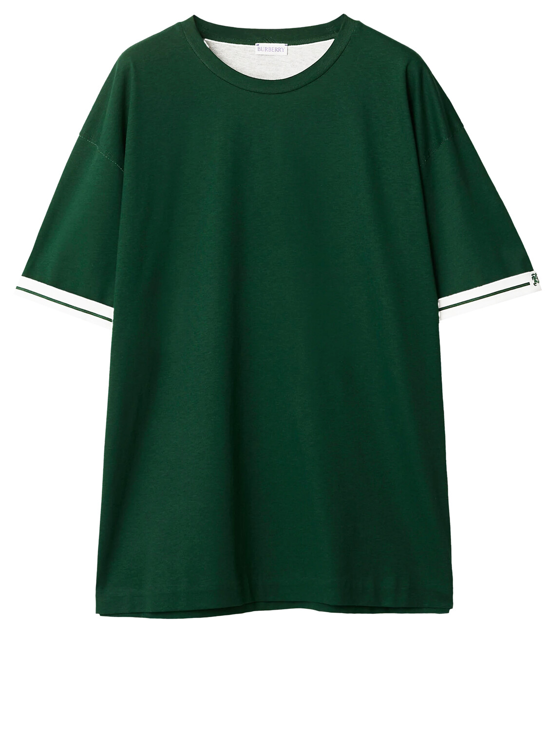 

Футболка Burberry Cotton, зеленый