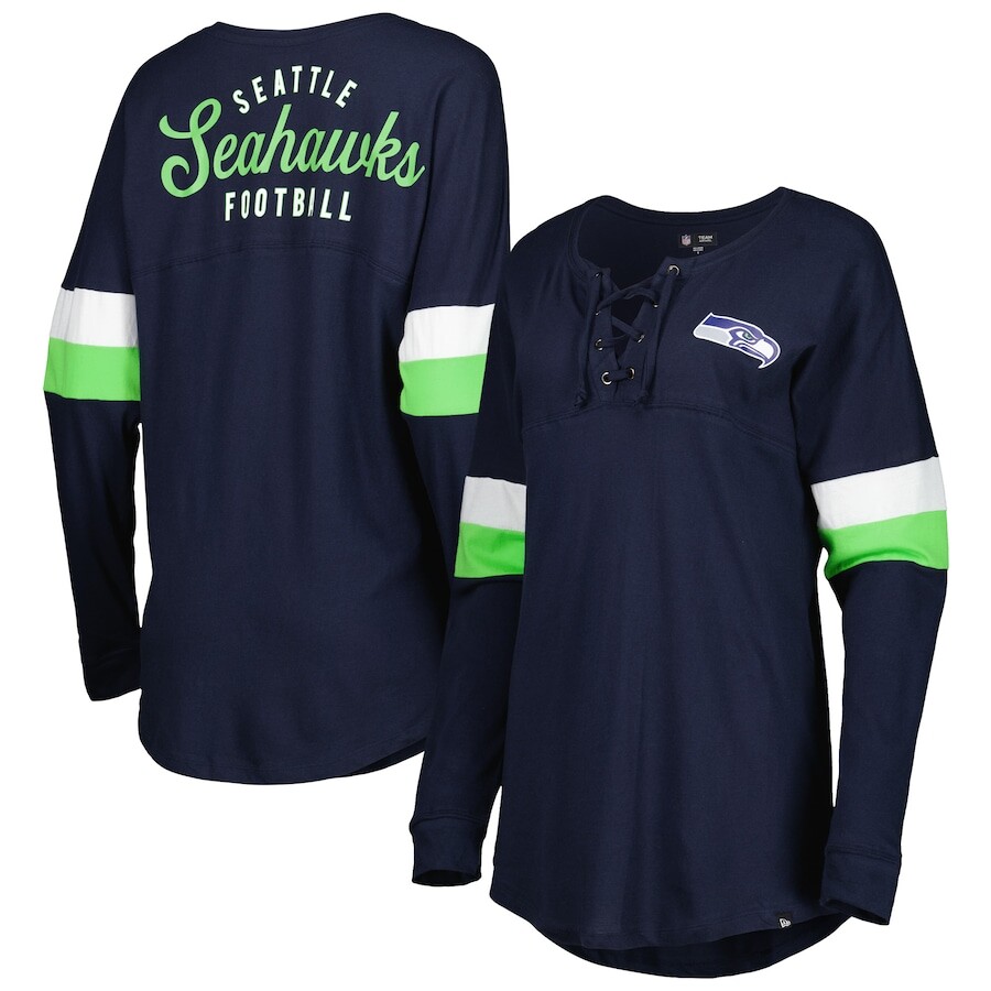 

Футболка с длинным рукавом New Era Seattle Seahawks, нави