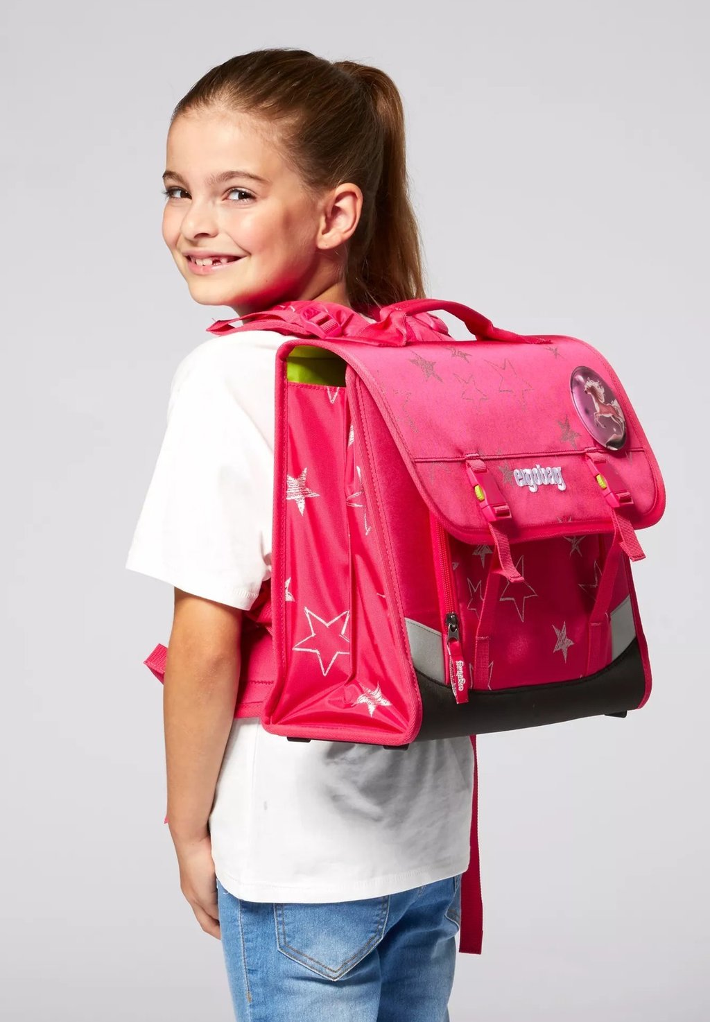 цена Школьная сумка Ergobag, цвет pink