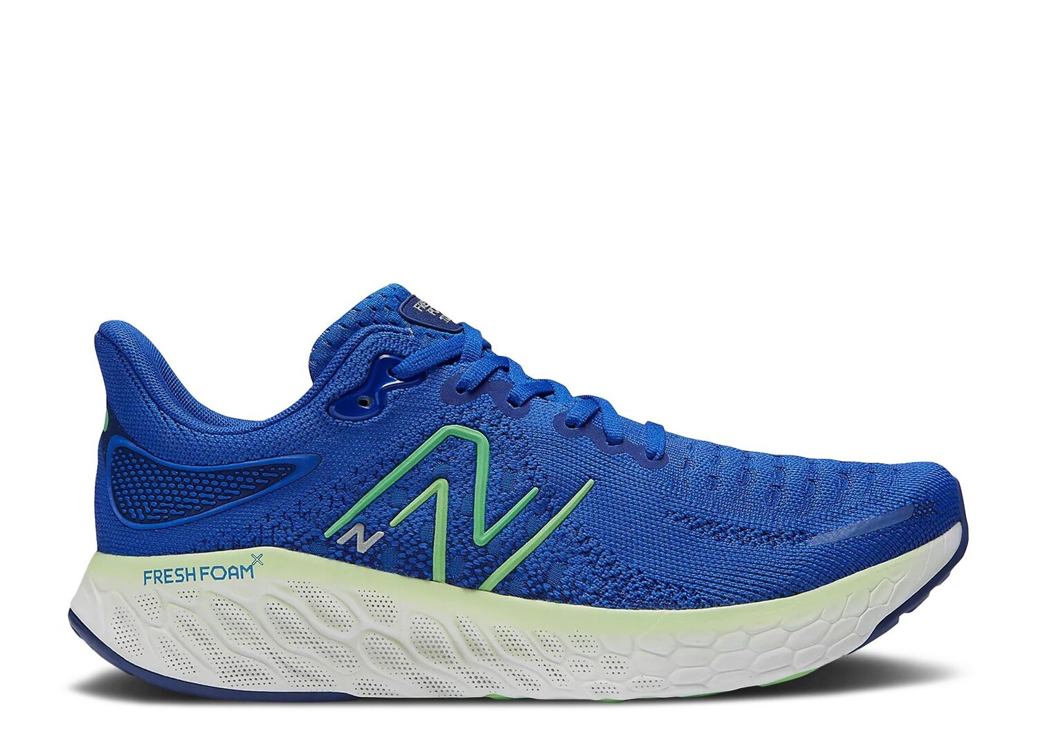 

Кроссовки New Balance Fresh Foam X 1080V12 2E Wide 'Blue Green Apple', синий