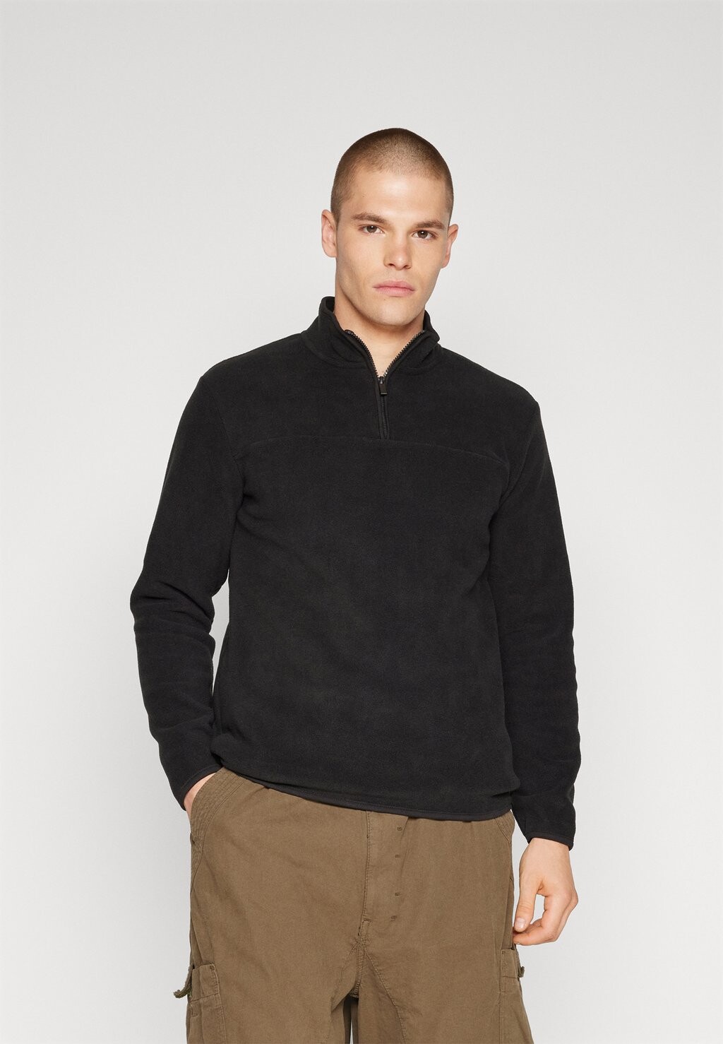 

Флисовая толстовка ONSZACK 1/4 ZIP HIGHNECK Only & Sons, черный
