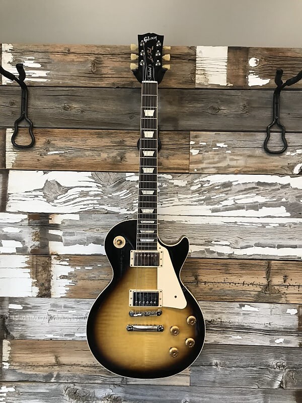 

Электрогитара 2021 Gibson Les Paul Standard 50's Tobacco Burst Electric Guitar w/branded hard case