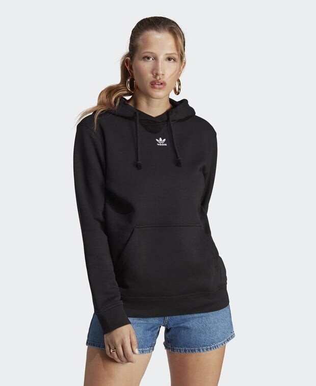 

Толстовка с капюшоном adidas, черный