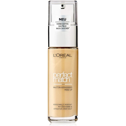 

L'Oréal Paris Perfect Match жидкая основа под макияж с гиалуроновой кислотой и алоэ вера 30 мл 2.5.D/2.5.W макадамия