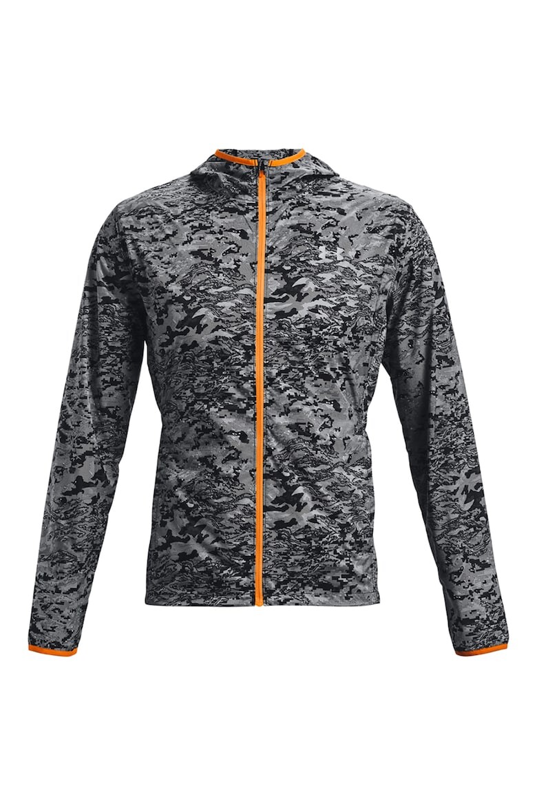 

Узкая беговая куртка OutRun The Storm Under Armour, серый
