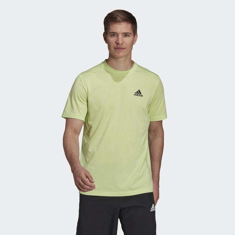 

Спортивная футболка AEROREADY Designed 2 Move Feelready ADIDAS, цвет verde